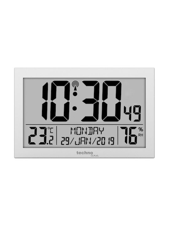 Technoline Wall Clock Digital