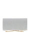 Damentasche Schultertasche Silber