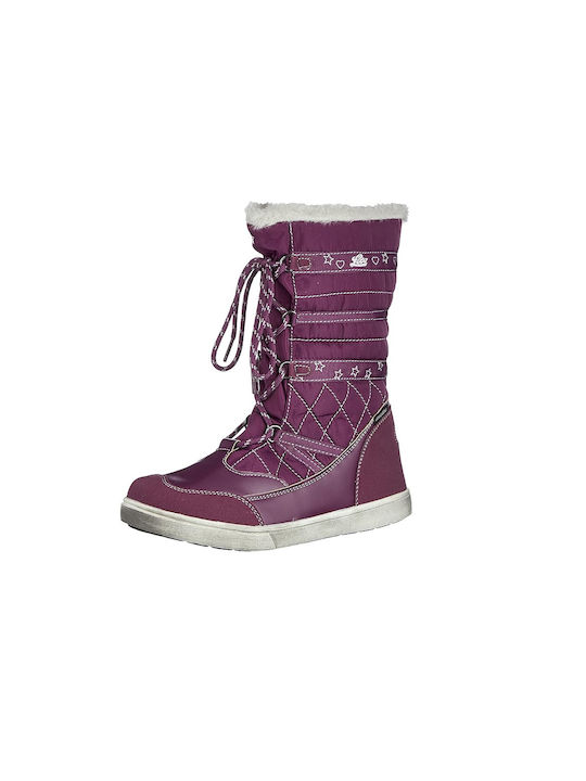 Lico Snow Boots with Rubber Pink