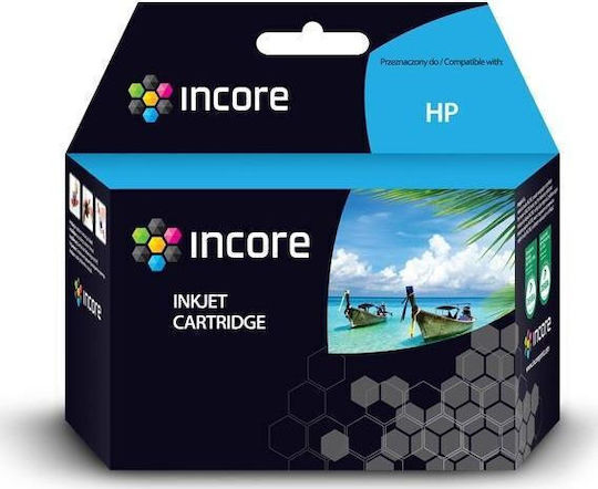 Incore Συμβατό Μελάνι Εκτυπωτή InkJet HP 652Bk (F6V25AE) 23ml Μαύρο 1τμχ