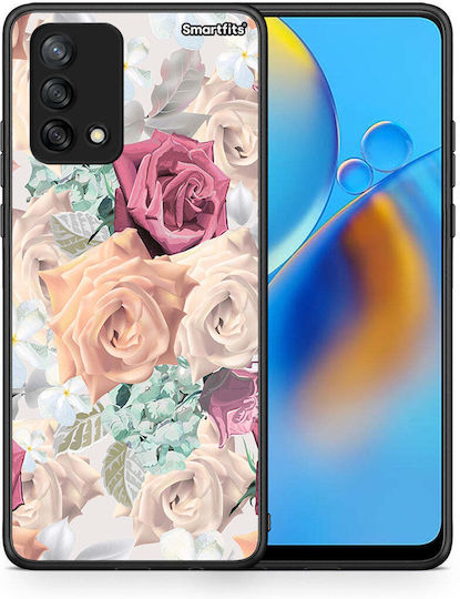 Smartfits Floral Bouquet Umschlag Rückseite Mehrfarbig (Oppo A74)