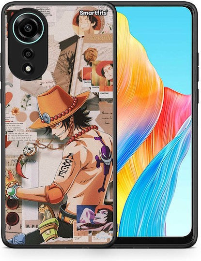 Smartfits Anime Collage Задна корица Оранжев (Oppo A78 4G) 8704682361171_47606066938195
