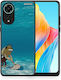 Smartfits Clean The Ocean Back Cover Light Blue (Oppo A78 4G) 8704664207699_47606023651667