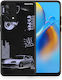 Smartfits Tokyo Drift Umschlag Rückseite Schwarz (Oppo A74)