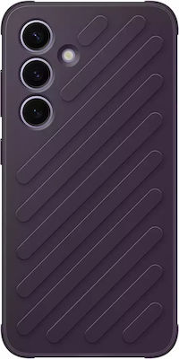 Samsung Umschlag Rückseite Kunststoff Dark Violet (Galaxy S24)