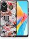 Smartfits Back Cover Multicolor (Oppo A78 4G)