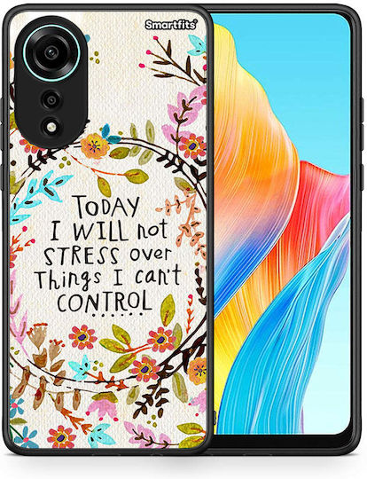 Smartfits Stress Over Umschlag Rückseite Mehrfarbig (Oppo A78 4G)