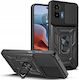 Techsuit Camshield Back Cover Πλαστικό / Σιλικόνης Μαύρο (Motorola Moto G34)