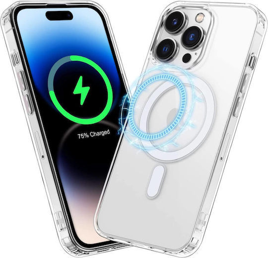 Techwave Umschlag Rückseite Silikon Transparent (iPhone 13 Pro Max)