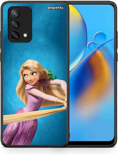 Smartfits Tangled 2 Задна корица Син (Oppo A74)
