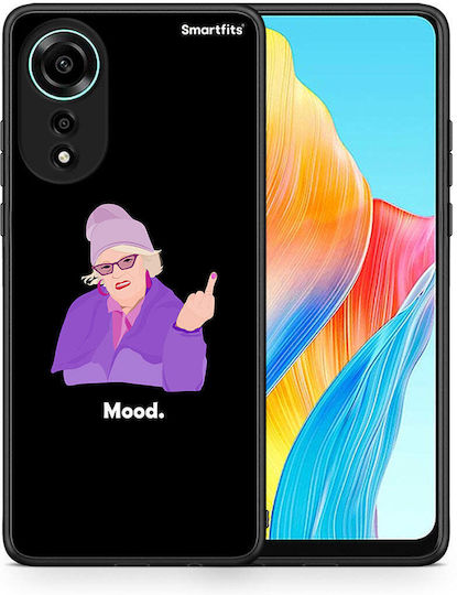 Smartfits Grandma Mood Black Back Cover Black (Oppo A78 4G) 8704671351123_47606037578067