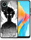 Smartfits Anime Boy Back Cover Black (Oppo A78 4G)