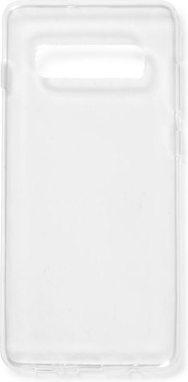 eSTUFF Umschlag Rückseite Silikon Transparent (Galaxy S10+)
