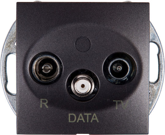 Kontakt-Simon Antenna Socket Terminal in Gray color WMDA-06XXXX-048