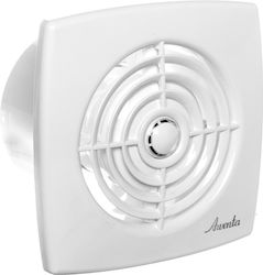 Awenta Wandmontage Lüfter für das Badezimmer 150mm Weiß