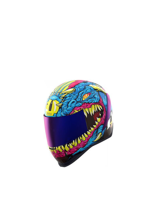Icon Airform Kryola Kreep Cască Moto Față între...