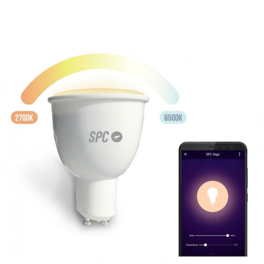 SPC Smart Bulb LED 5W for Socket GU10 Warm White 380lm