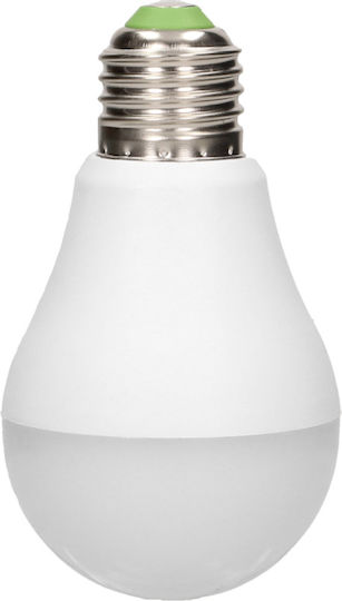 Orno LED Bulb 7W for Socket E27 and Shape A60 Natural White 825lm