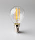Eco Light Bec LED 6W pentru Soclu E14 Alb cald 720lm