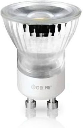 Fos me LED Bulb 2W for Socket GU10 and Shape MR11 Warm White 180lm