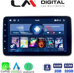 LM Digital Car Audio System 1DIN (Bluetooth/USB)