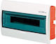 Eurolamp Walled 12-Elements Fuse Box with 1 Row