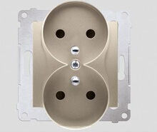 Kontakt-Simon Power Socket Gold 1pcs