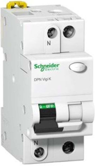 Schneider Electric Difficulty Switch Dpn Vigi K Phase Relay Earth Leakage 16A Bipolar with Voltage 230V