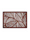 Hermia Platzdeckchen Hölzernes Rot 33x45cm 4Stück