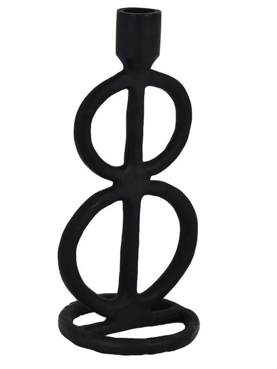 Eglo Candle Holder Metal in Black Color 11.5x10x23cm 1pcs