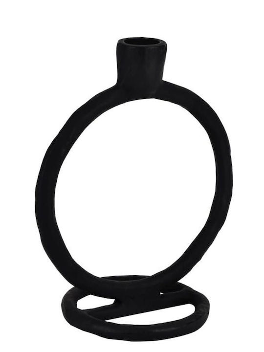 Eglo Candle Holder Metal in Black Color 15.5x10x19cm 1pcs