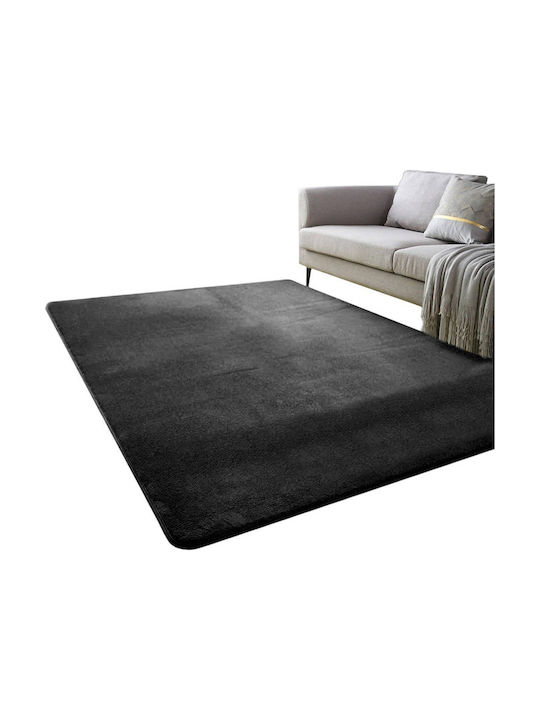 Strado Carpets Килим Правоъгълен Black (polarblack)