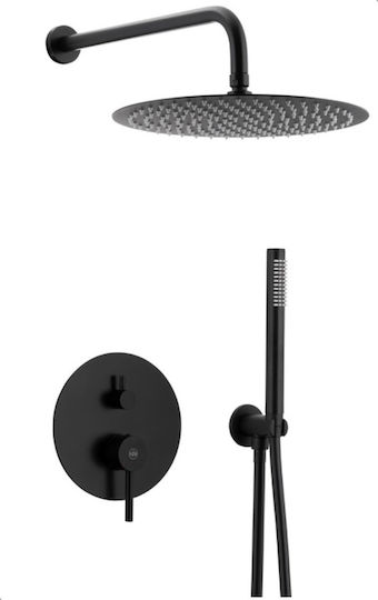 KFA Built-in Faucet Mixer for Shower Black