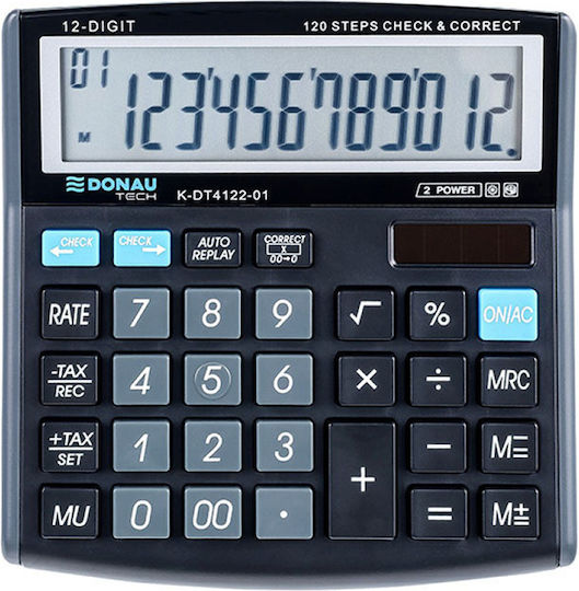 Donau Calculator în Culoarea Negru 1buc