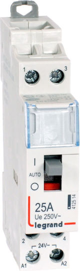 Legrand Ρελέ Ράγας Ισχύος 25A με Τάση 24V