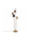 Opviq Bonibon Floor Lamp H160xW44cm. with Socket for Bulb E14 Multicolour