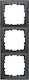 Hager Switch Frame in Gray Color 5310138996
