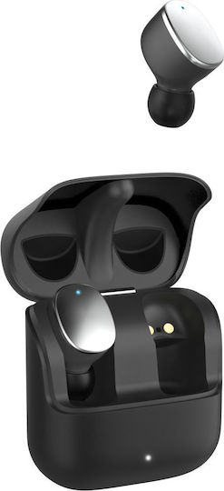HAMA Spirit Pure In-Ear Bluetooth-Freisprecheinrichtung Kopfhörer mit Ladeetui Schwarz
