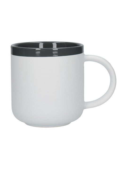 La Cafetière Cană Ceramică Gri 450ml 1buc