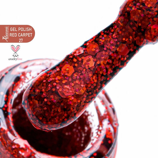 Alezori Semipermanent Lac de Unghii Red Carpet 27 15ml 1buc