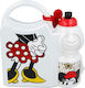 Minnie Mouse Set de mâncare pentru copii din plastic Mickey 0.4lt Alb