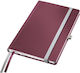 Leitz Notebook Σημειωματάριο A5 Καρέ με Σκληρό Εξώφυλλο Κόκκινο