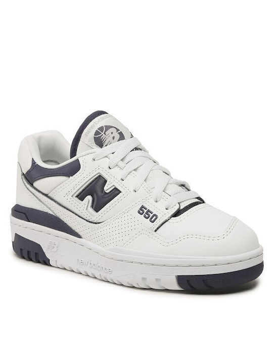 New Balance 550 Γυναικεία Sneakers Λευκό
