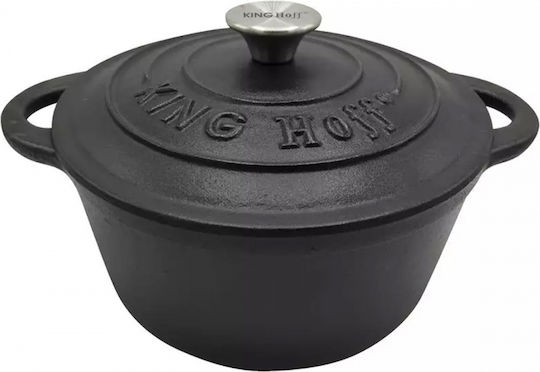 KING Hoff din Fontă 2.4lt / 22cm
