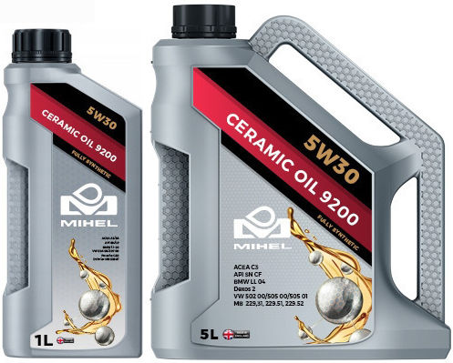 Mihel Ceramic Συνθετικό Λάδι Αυτοκινήτου 5W-30 5lt