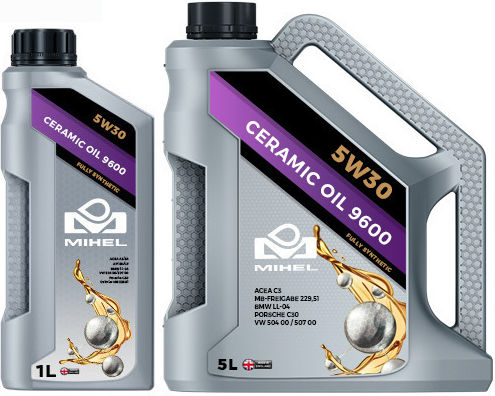 Mihel Ceramic Синтетичен Масло за Автомобили 5W-30 5лт