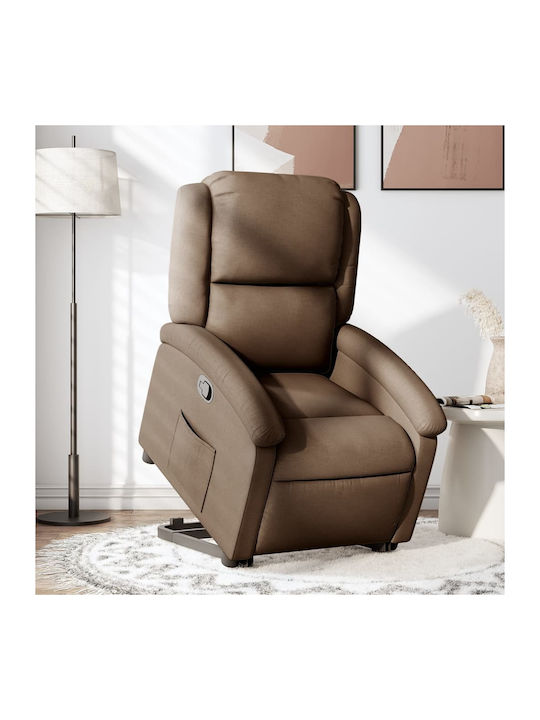 Relax Armchair with Footstool Coffee 71x86.5x99...