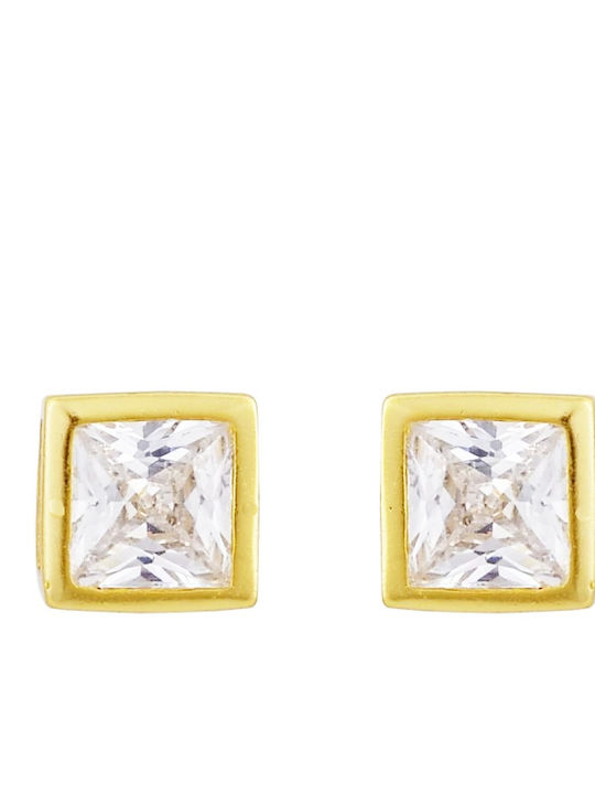 Kloxx Earrings made of Silver Gold Plated with Stones