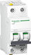 Schneider Electric Αυτόματη Ασφάλεια 25A Διπολική AC A9F05225
