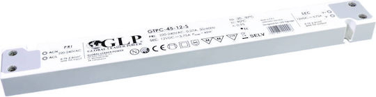 MPL Τροφοδοτικό LED Ισχύος 45W με Τάση Εξόδου 12V
